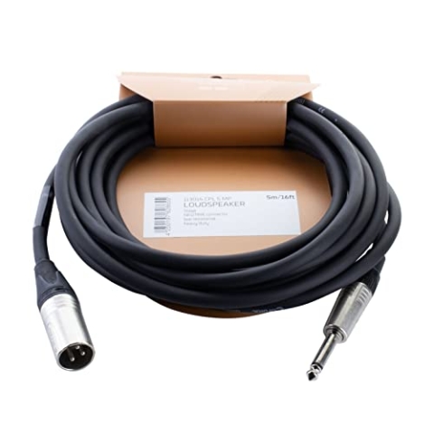Cordial CPL 10 MP Lautsprecherkabel XLR male Klinke 10 m