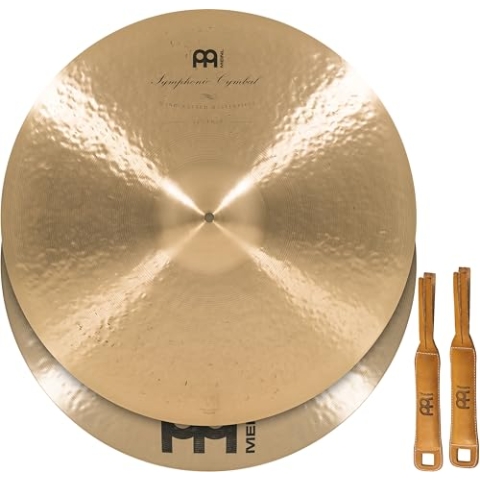 Meinl symphonische Paarbecken, dünn, B20 Bronze, 22 Zoll (55,9 cm)