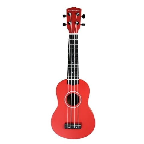 Pure Tone: Soprano Ukulele Pack (Red)