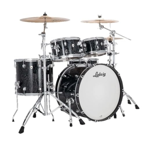 Ludwig Neusonic Shell Set MOD2 A8 Ebony Pearl - Drum Kesselsatz