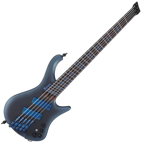 Ibanez Bass Workshop EHB5MSBSP-MAM Midnight Arctic Ocean Matte - E-Bass