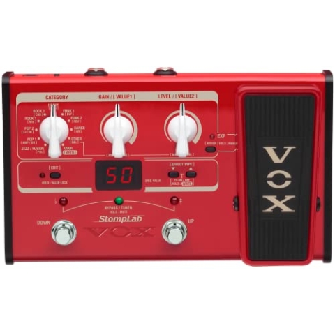 VOX SL2B 2B Amplifier Multi Effect FX Bass Stomp Lab Pedal, 145 x 125 x 57 mm