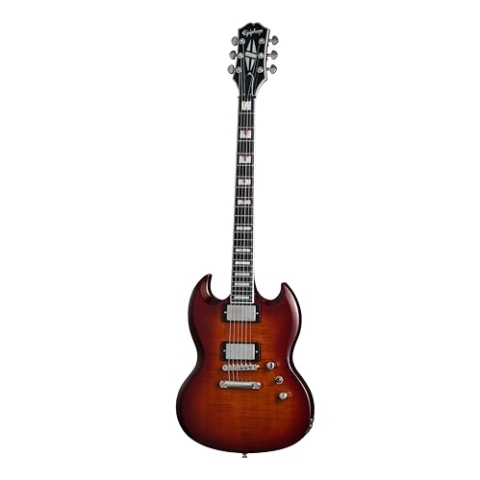 Epiphone Prophecy SG Aged Bengal Tiger Burst - Double Cut Modelle