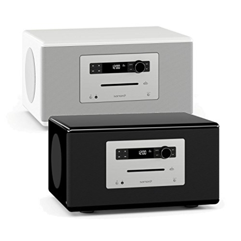 sonoro HiFi Schwarz - High End 3-Wege HiFi Stereo Musiksystem mit Bluetooth, Optischer Digitaleingang, FM/DAB/DAB+ Radio, CD, vorinstallierte Meditations- und Relaxinhalte