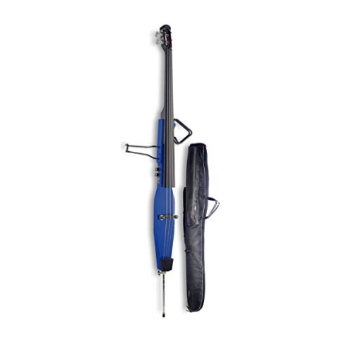 Stagg 25016215 EDB-3/4 TB ELectric Double Bass transparent blau