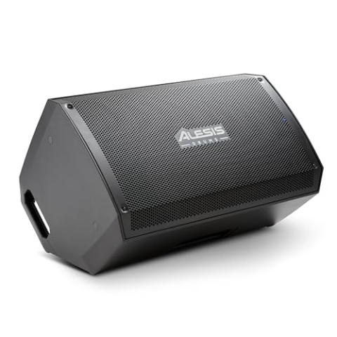 Alesis Strike Amp 12 MK2-2500W Drum Amp Lautsprecher für elektronische Schlagzeug, mit Bluetooth, 12" Woofer, HPF EQ und Ground-Lift Schalter