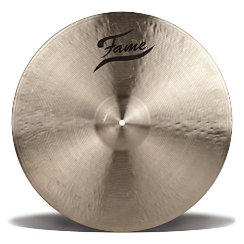Fame Masters, B20 Light Ride 20 Zoll, Handgehämmertes Ride Becken, B20 Bronze, Traditional Finish, Thin Stärke, Ausgewogener Dunkler Sound