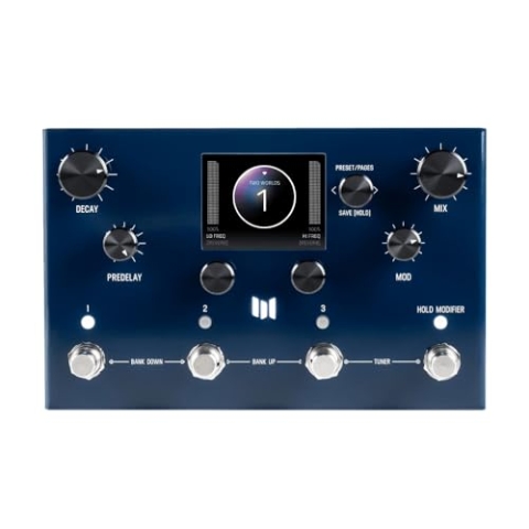 Meris MercuryX Modular Reverb System - Effektgerät für Gitarren