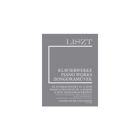 Ferenc Liszt-Piano concerto in a major (Suppl.15)-BOOK