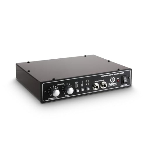 Palmer HDA 02 - Referenz Kopfhörerverstärker mit 3 Modi: Stereo, Mono und Dual Mono, 1- Kanal, schwarz