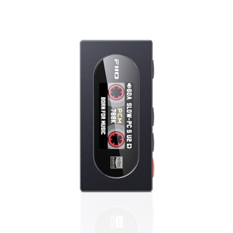FIIO KA15 Tragbarer DAC- und Kopfhörerverstärker (schwarz)
