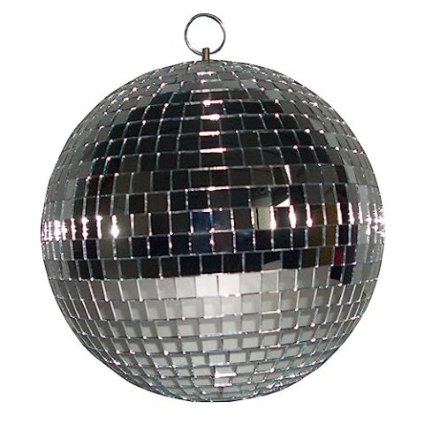 Ibiza MB020 Discokugel, Schwarz