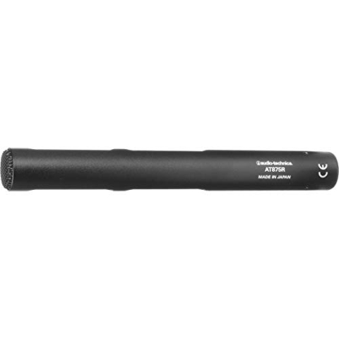 Audio-Technica AT875R Richtrohrkondensatormikrofon mit Keulencharakteristik,9.5 x 5 x 2.75 inches, schwarz