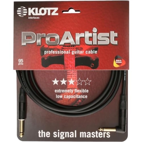 Klotz PROK030PR Instrumentenkabel 3 m - Instrumentenkabel