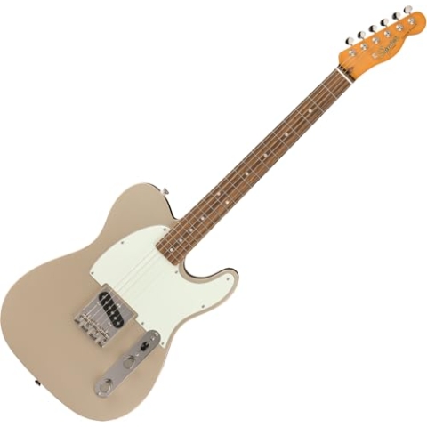 Squier Limited Edition FSR Classic Vibe '60s Custom Esquire Shoreline Gold - E-Gitarre