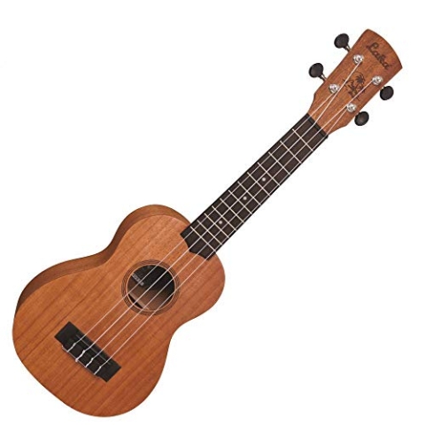 Laka Mahagoni-Serie Ukulele & Tragetasche ~ Sopranistin