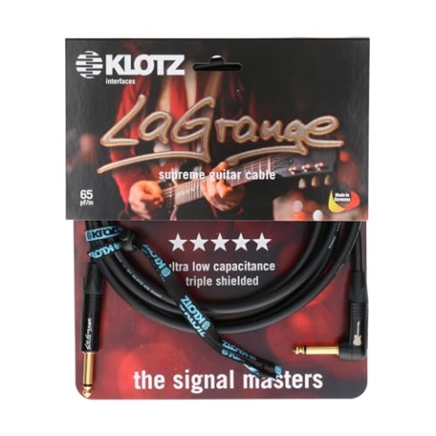 Klotz LA-GPR0450 LaGrange Guitar Cable 4,5 m - Instrument Cable