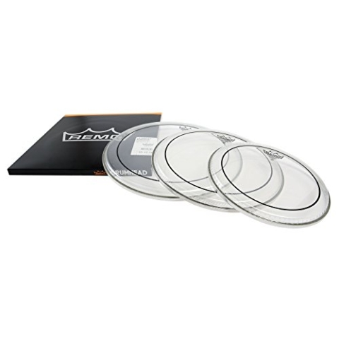 Remo Schlagzeugfell Pinstripe Transparent ProPack 12 Zoll, 13 Zoll, 16 Zoll PP-0912-PS