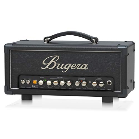 Bugera G5 INFINIUM 5 Watt Class-A Röhrenverstärker Topteil mit INFINIUM Tube Life Multiplier, MORPH EQ, Reverb und Power Attenuator