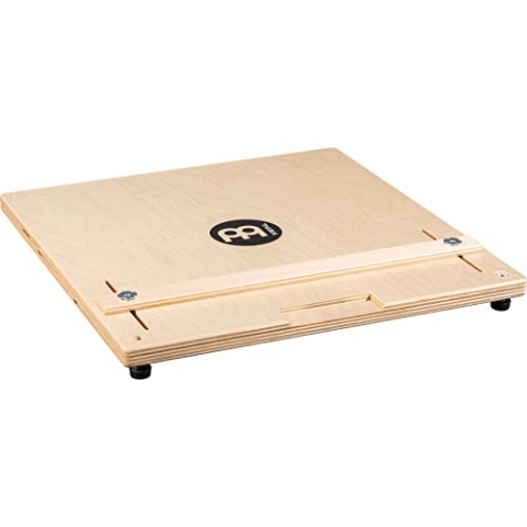 Meinl Percussion Cajon Pedal Mount - Unterleg-Holzplatte für Cajon und Cajon Pedale - 33 x 35 cm - Baltische Birke, Natur (MCPM)