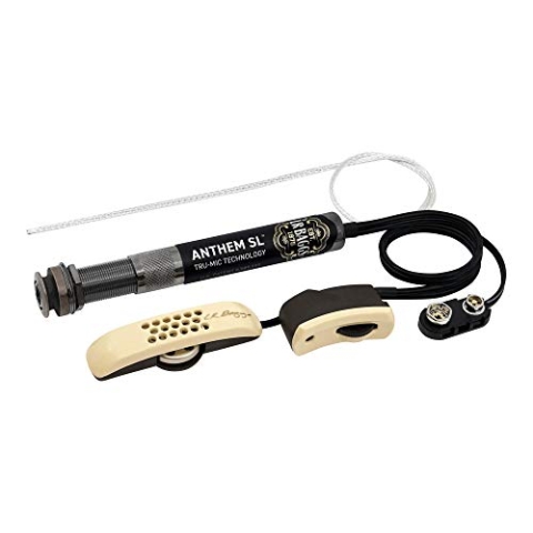 LR Baggs Anthem SL, Pickup-System für Westerngitarre, Schwarz