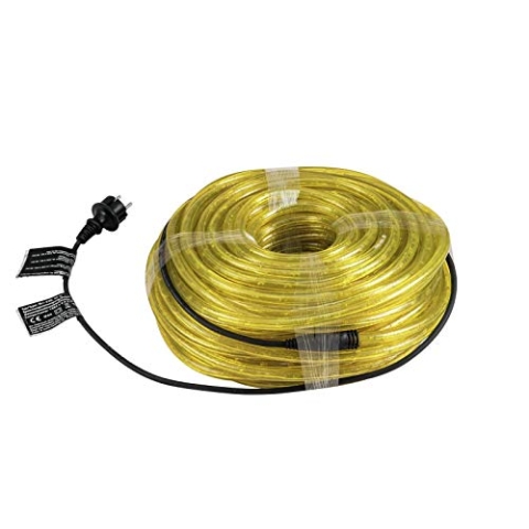 EUROLITE RUBBERLIGHT RL1-230V gelb 44m | Flexibler Schlauch zur Dekorationsbeleuchtung