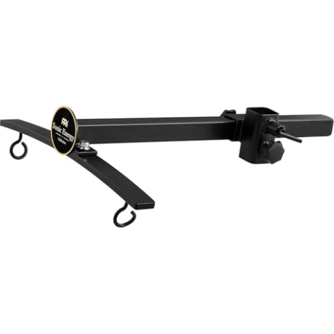 Sonic Energy Gong Halter – Anbauteil für Sonic Energy TMGS-2 Gong Ständer – Pulverbeschichteter Stahl, schwarz (TMGS-2-G)