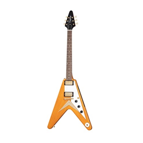 Epiphone 1958 Korina Flying V Aged Natural - E-Gitarre