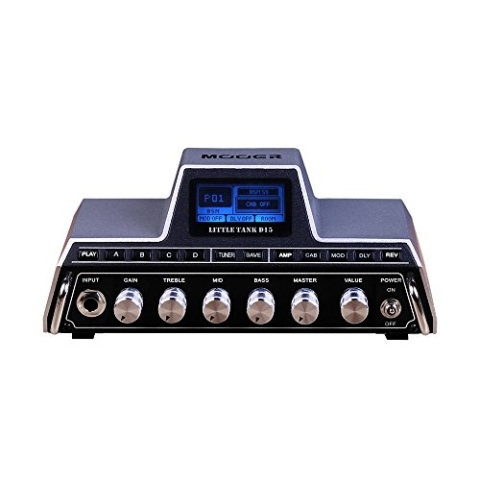 Mooer Little Tank D15 - Mini Guitar Modeling Amplifier Head