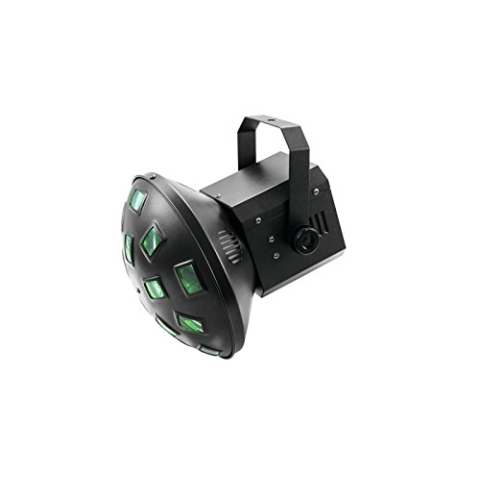 EUROLITE LED Z-20 Strahleneffekt | Kompakter Strahleneffekt mit Lichtstrahlen in 6 Farben (RGBAW+UV