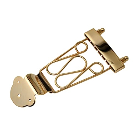 Göldo Tailpiece "Gartentor" Gold - Gitarren Ersatzteil