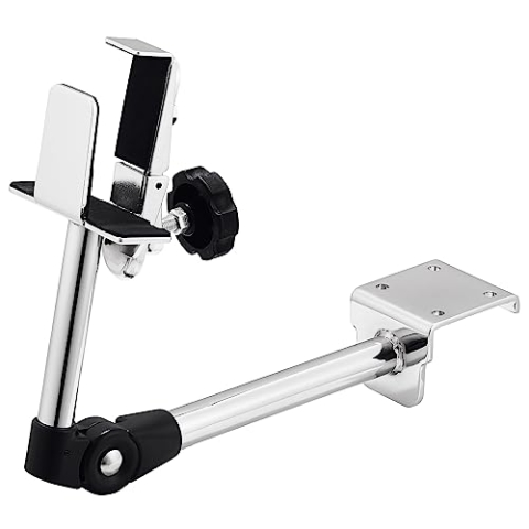 Meinl Percussion Bongo Mount Zubehör - Halterung zum Montieren von Bongos auf Conga Double Stand - Stahl, Verchromt (THBM)