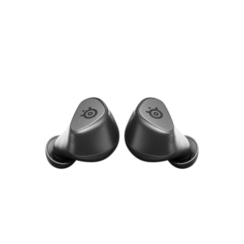 Steelseries Arctis GameBuds™ Gaming-Kopfhörer für Xbox, kabellos, 2,4 GHz + BT 5.3, aktive Geräuschunterdrückung/Transparenz, 40H-Akku, kabelloses Aufladen, Xbox, PS5, PC, Switch, Handy