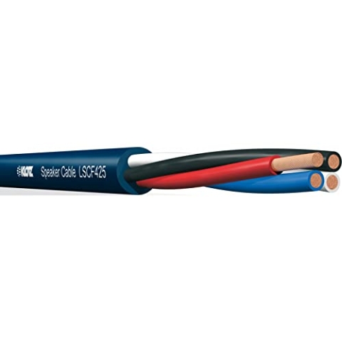 Klotz LS Kabel 4x 2,5mm² 30m Rolle PVC, schwarz-flex - Mono Patchkabel