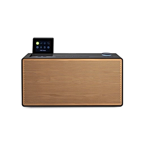 Pure Evoke Home All-in-One Music System (DAB+/UKW-Radio, Internetradio, Spotify Connect, Bluetooth, CD-Player) Special Edition schwarz/Holz