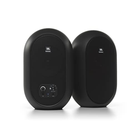 JBL 1 Serie 104 Kompakte, aktive Desktop-Referenzlautsprecher mit Bluetooth (paarweise verkauft)
