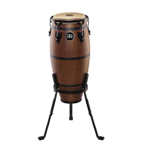 Meinl Percussion Traditional Series Conga - Kleine Handtrommel - Mit Büffelfell - Durchmesser 10 Zoll - Siam Eiche, Cubano Retro (HTC10WB-M)