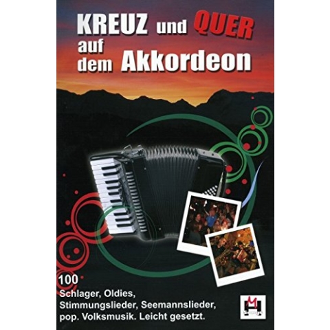 Kreuz Und Quer Auf Dem Akkordeon