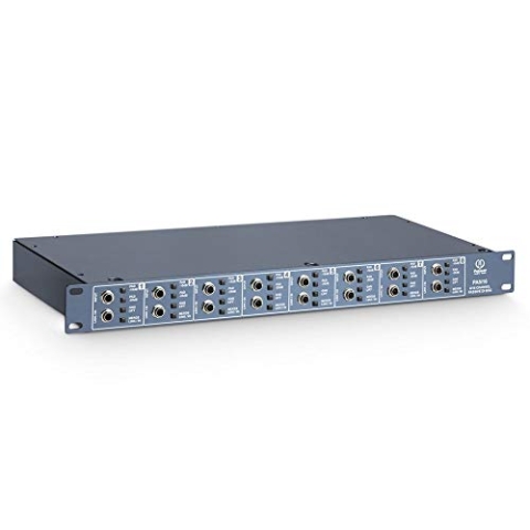 Palmer PAN 16 - DI-Box 8-Kanal passiv, 19" Gehäuse