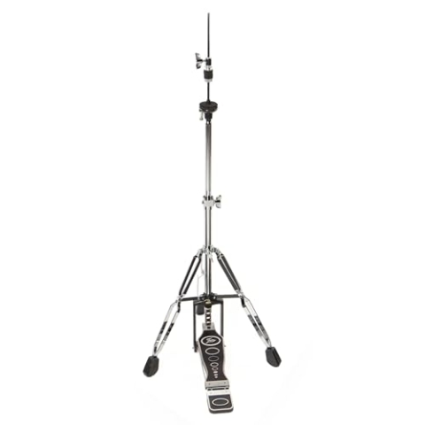 Fame HH7000 HiHat-Ständer, Leichtbauweise, Einzelkettenantrieb, Doppelverstrebung, Ergonomische Trittplatte, Inklusive HiHat-Clutch, Ideal für Kleine Gigs, E-Drum Sets