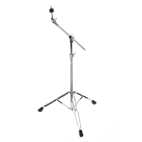 Fame CBS7000 Galgenbeckenständer, Robust, Ausziehbar, Versenkbar, mit Memory-Clamp, Breiten Hartgummi-Standfüßen, Leichtes Transportgewicht, Klappbare Beine, Ideal für Alle Altersklassen