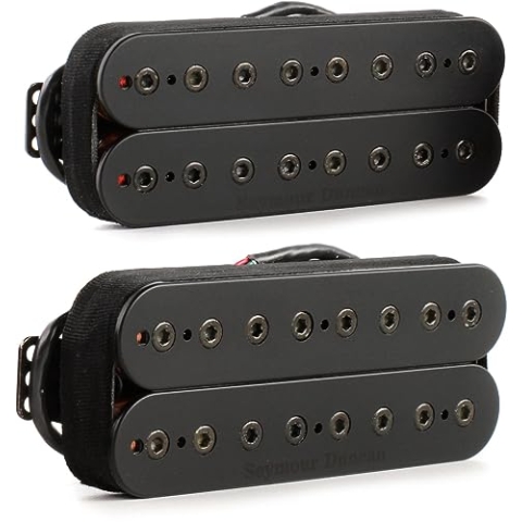 Seymour Duncan Mark Holcomb Signature Alpha & Omega, Humbucker Set, 8-String - Black