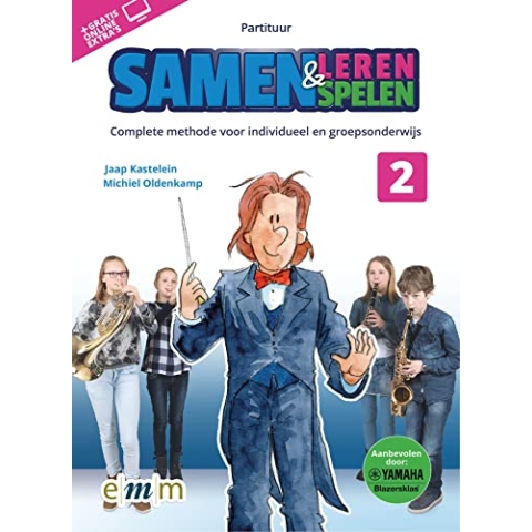 Samen Leren Samenspelen Deel 2-SCORE+AUDIO-ONLINE