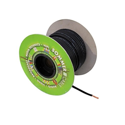 SOMMER DMX Kabel 2x0.34 100m bk BINARY FRNC