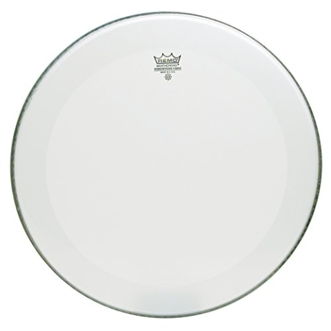 Remo Powerstroke 3 Smooth White Bass Drum Head with No Stripe 18" P3-1218-C1