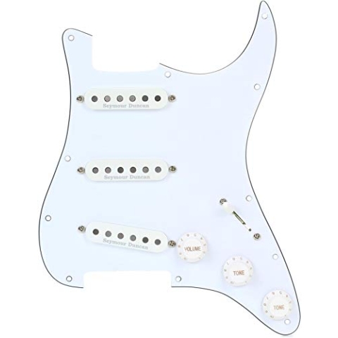 Seymour Duncan - Classic Loaded Pickguard - White
