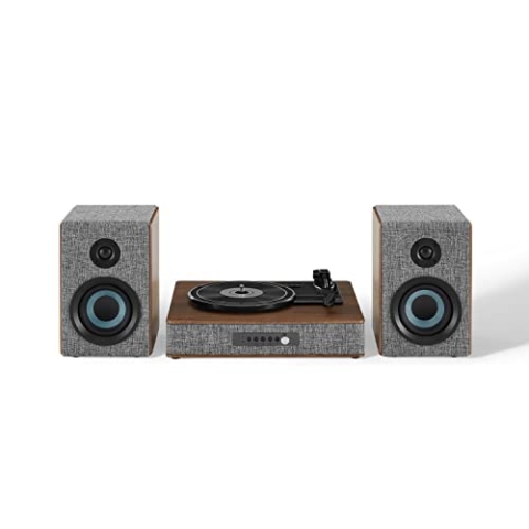 Crosley Aria Plattenspieler Grau