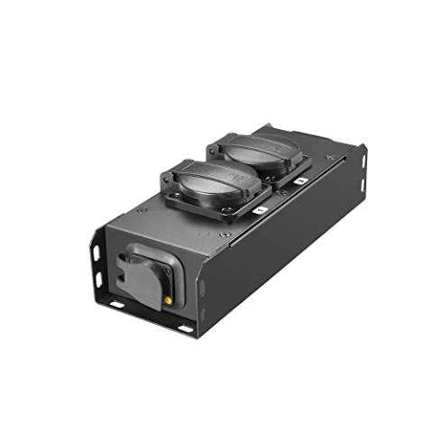 Adam Hall Accessories PRO PORT 2 T - Stromverteiler 2x IP54 + Power Twist TR1 IN/OUT