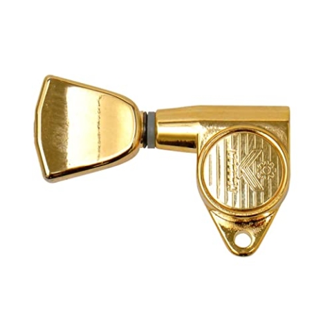 Kluson MT33G Round Backs 3+3 Gold - Gitarren Mechanik
