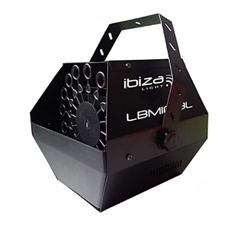 Ibiza - LBM10-BL - Seifenblasenmaschine mit Halterung - Schwarz